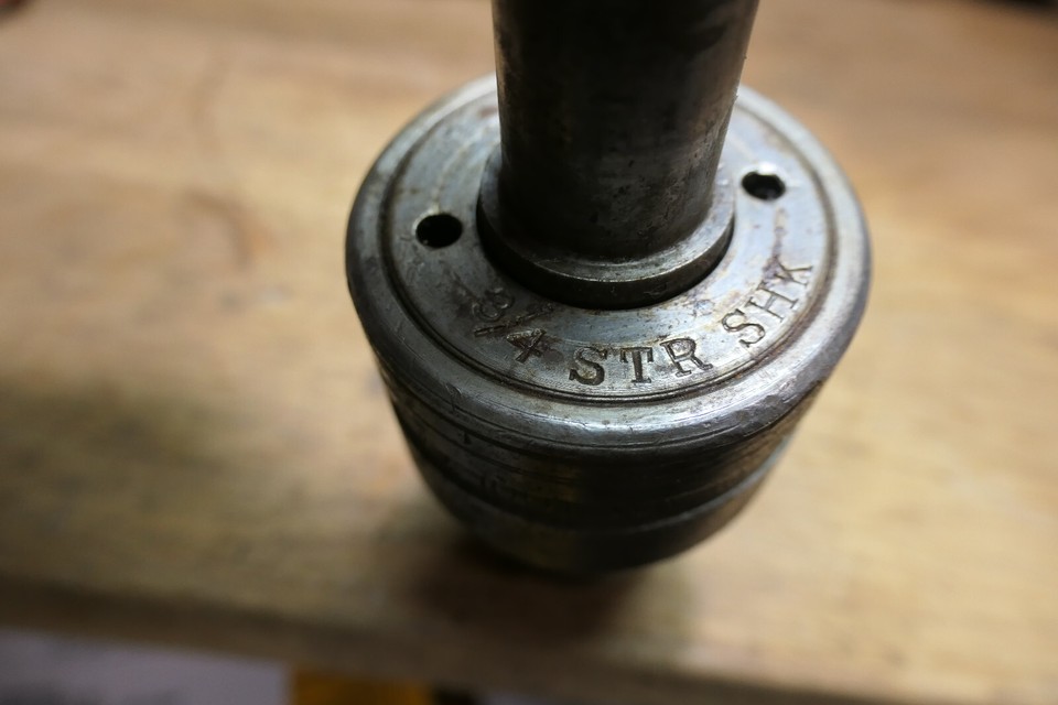 THE READY TOOL CO. LIVE CENTER Straight Shank 3/4" VINTAGE Made in USA