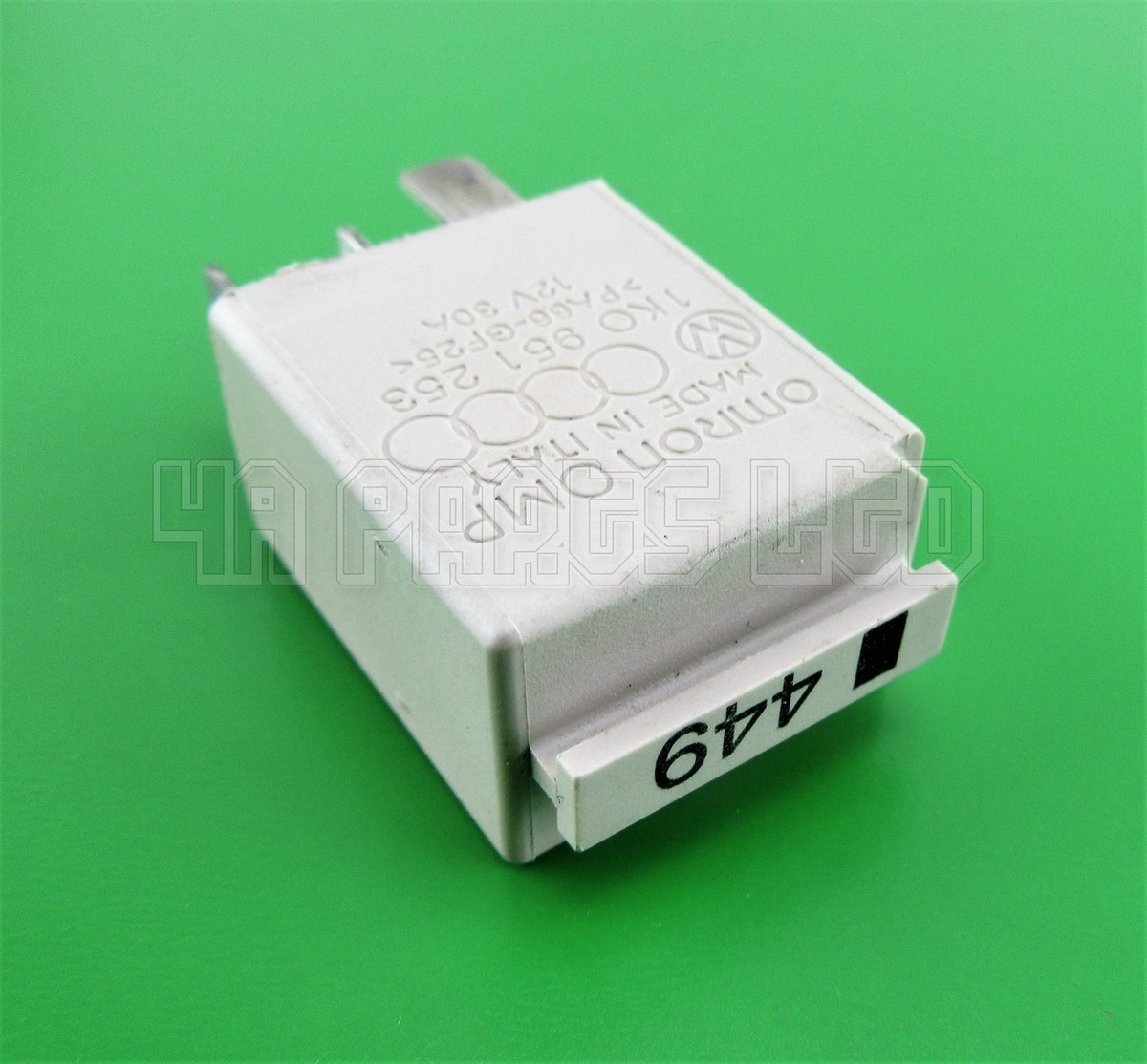 Audi VW Seat Skoda Multi-Use White Relay No 449 1K0951253 Bitron