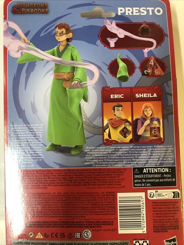 Hasbro Dungeons & Dragons • Presto• Action Figure Set • Cartoon Classics - Picture 2 of 5