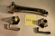 NEW Phylrich LA VERRE & LA CROSSE Deck Tub Set K1170VTO-014 Polished Nickel