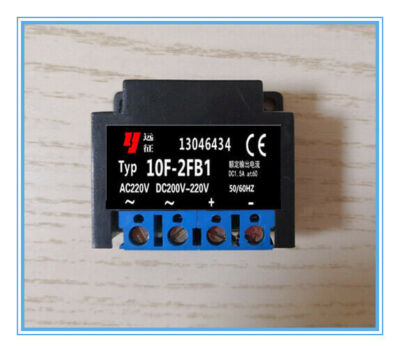 Replace 10F-2FB1 motor brake rectifier module AC220V DC200-220V