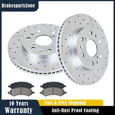 Front Brake Rotors and Pads Kit for Cadillac Escalade ESV 2015-2016 2017-2020