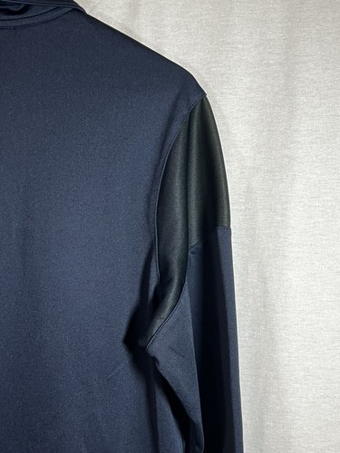 Nike Air Jordan Michigan Wolverines 1/4 Zip Pullover Dri-Fit Mens Small • EUC - Picture 7 of 7