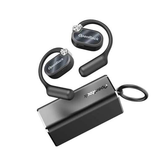 X Open-Ear Headphones, Upgraded Silicone Earhooks, 48Hrs Playtime, Comfort and