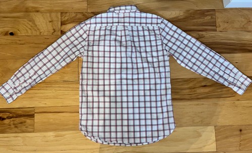 GAP KIDS BOYS BLUE & RED CHECKERED BUTTON DOWN SIZE 14-16 EXCELLENT COND LD3 - Picture 3 of 3