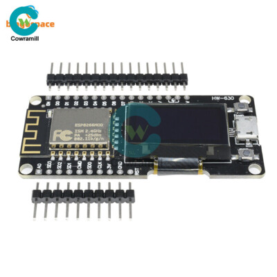 NODEMCU Wemos Wifi ESP8266 ESP-12F CP2102 Micro USB Development Board +0.96''OLED