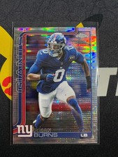 2025 Topps Chrome Football Brian Burns Pulsar Refractor #234