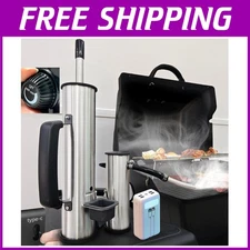 Adjustable Smoke Levels for Hot or Cold Smoking