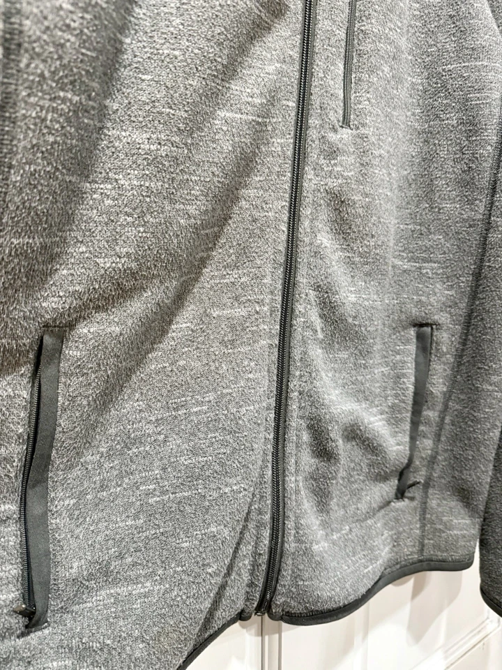 Chaqueta Suéter Patagonia Better Para Hombre Cremallera Completa Gris Jaspeado Talla Grande Foto 4 de 4