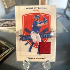 2021 Panini Chronicles - America's Pastime Dual Swatches Andrew Benintendi...