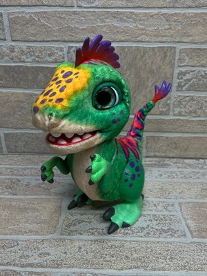 FurReal Friends Munchin T-Rex Dinosaur Interactive Pet Toy Sound Moving Works
