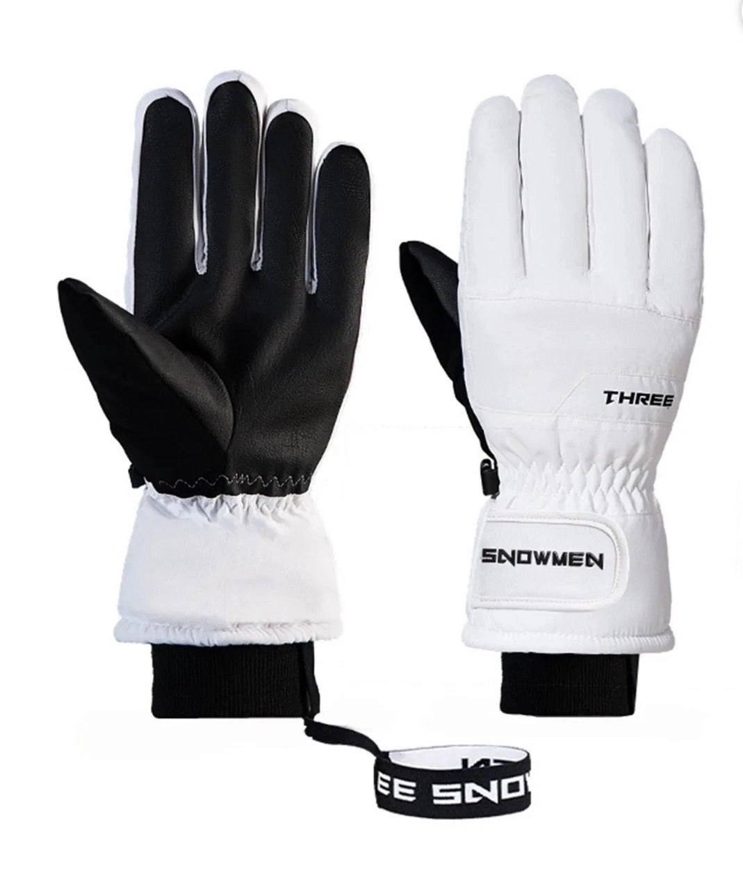 Men Women Ski Gloves Warm Windproof Waterproof Touch-Screen Fleece Large New
