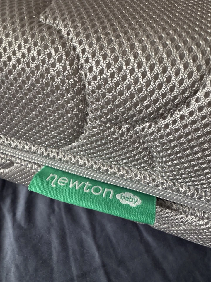 Newton Baby Crib Mattress Waterproof, Gray (1001GRY) Excellent Condition - Image 2 of 4