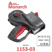 Pistola de etiquetas Monarch 1153-03 genuina (3 líneas) - Distribuidor autorizado (1153-03)