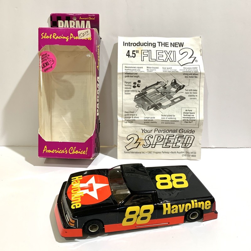 Parma Flexi 2 16D Motor Slot Car Racing Truck Ford? Tested, WORKS!