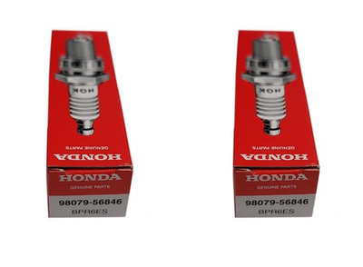 #ad Honda 2 PACK Genuine OEM Spark Plug BPR6ES 98079 56846 $9.32
