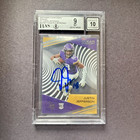 2020 Panini Clear Vision Justin Jefferson RC Auto #CV11 PSA 9 Mint / PSA/DNA 10