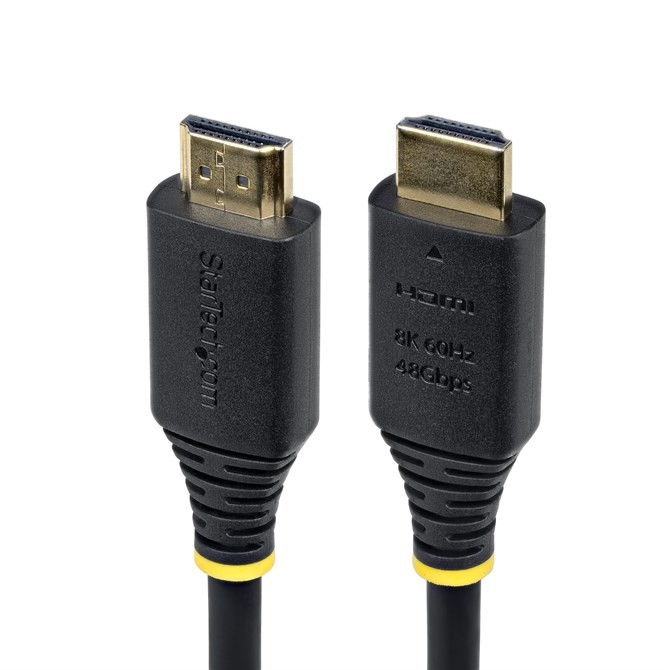 StarTech.com 2m 6ft Certified Ultra High Speed HDMI Cable 8K 60Hz/4K 120Hz HDMI
