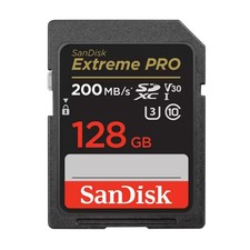 SanDisk 128GB Extreme PRO UHS I SDXC Memory Card 200 MBs