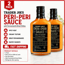 2 Pack Trader Joe s Peri-Peri Sauce with Fermented Dried Chilies 6.76 oz Each