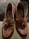 NIB Giorgio Brutini Men's Newark Cognac Leather Tassel Loafers Shoes Size 10 M — photo 4