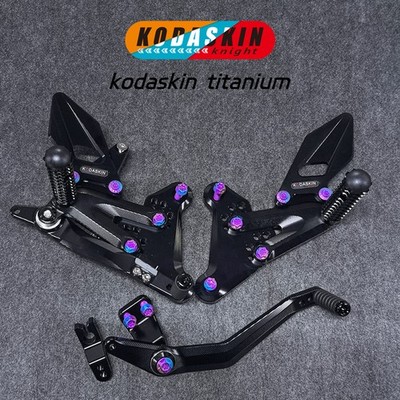 For CFMOTO 675SS Motorcycle Back StepRearset CNC Footrest Footpegs Shift GP 2025