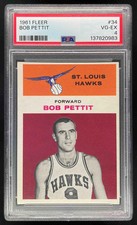 1961-62 Fleer #34 Bob Pettit PSA 4