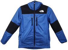 THE NORTH FACE Boys Size Large Blue and Black Insulated Hooded Jacket