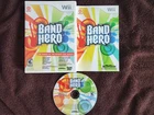 Band Hero (Nintendo Wii, 2009) COMPLETE disk/case/manual