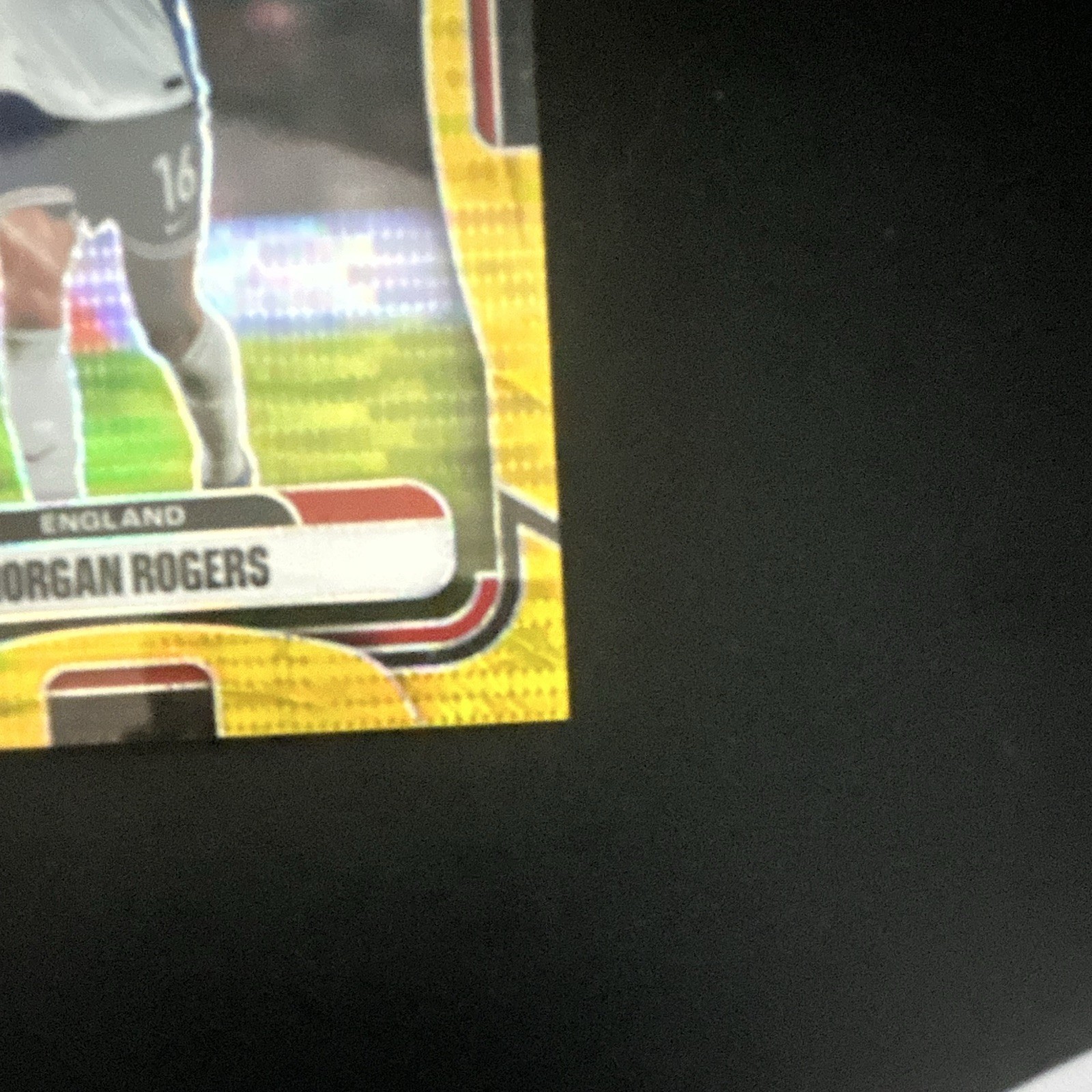 Panini 2026 Prizm FIFA World Cup Morgan Rogers #97 England Gold /10 view 3