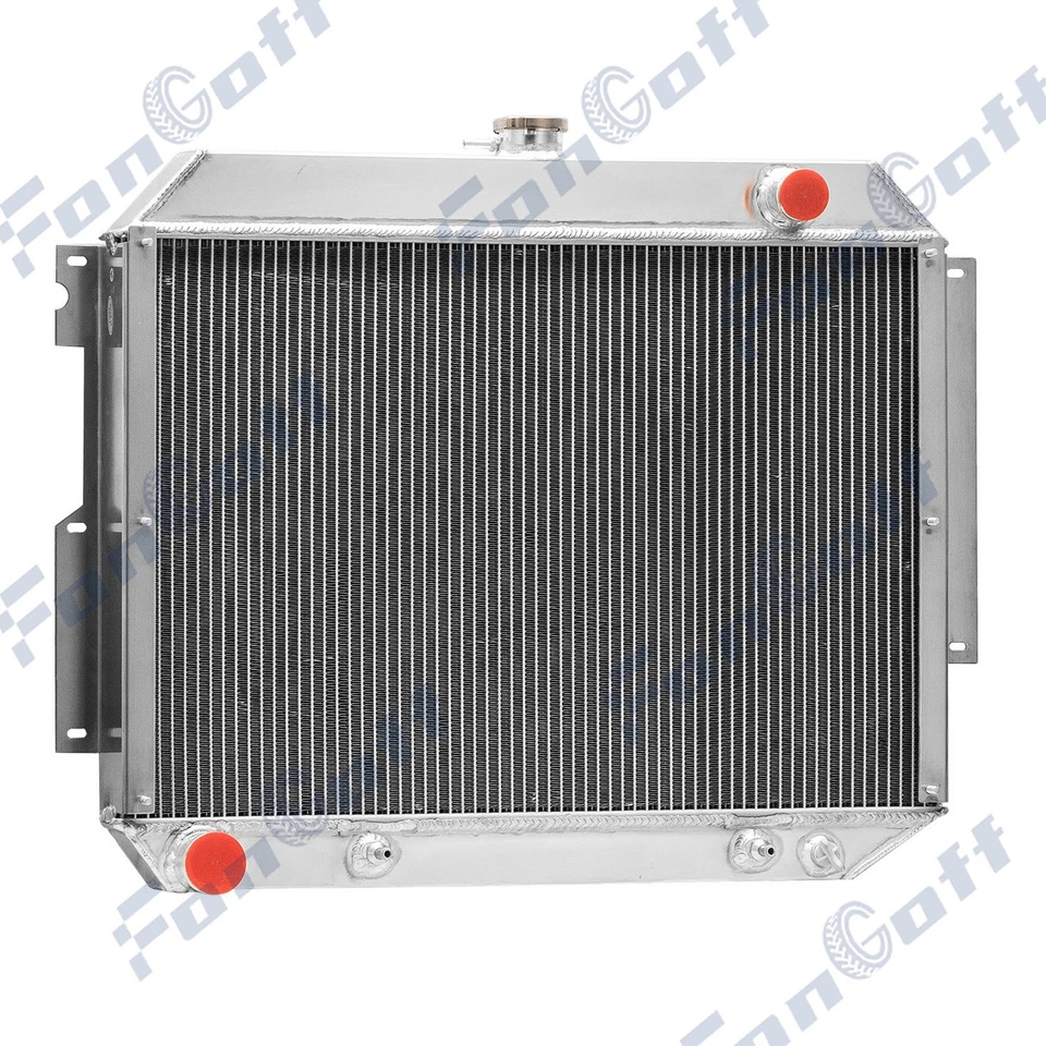 4-Row Radiator For 1966 1967 68 69 70 Dodge Polara Monaco/ Plymouth Fury,7.2L AT Foto 2 de 4