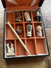 Pre-owned Vintage  Table Place Card Holders set in box. 