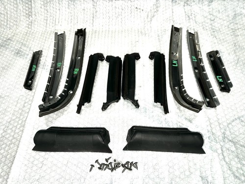 07-09 Nissan 350Z Convertible techo blando delantero resistente izquierda y derecha y soportes OEM - Imagen 10 de 24