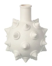 Jonathan Adler Charade Studded Bud Vase White