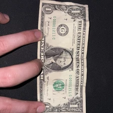 2017A Series $1 Low Serial Number Circulated Good Condition