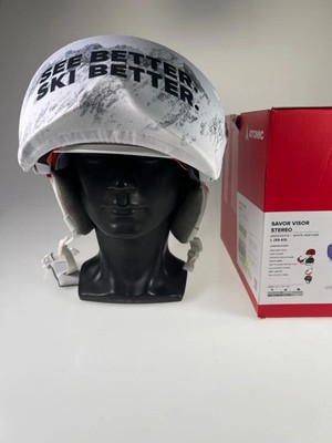 Atomic Savor Visor Stereo Skihelm - Größe 59-63cm #10424