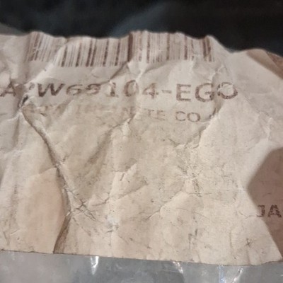 EGO Switch APW69104-EGO White Silver Cooking Appliance Control
