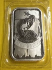 1 oz Don't Tread On Me Silver “We Stand With Texas” .999 Fine Silver Art Bar OGP