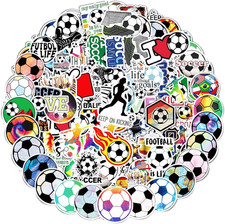 100 PCS 2026 World Cup Soccer Stickers for Boy Girls Kids Teens, Waterproof