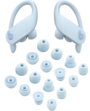 Replacement Ear Tips 8 Pairs S/M/L/D Soft Silicone for Powerbeats Pro