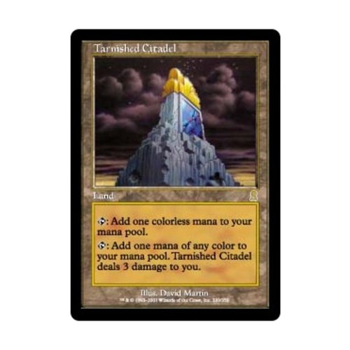WOTC MtG Odyssey Tarnished Citadel (R) (Foil) EX