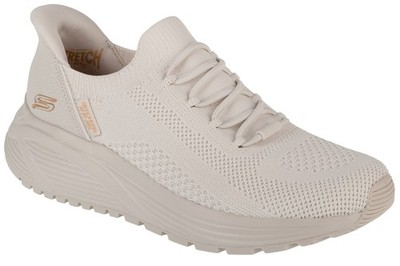Sneaker Damen, Skechers Slip-Ins: Bobs Sparrow 2.0 - Lucky Run, Weiß