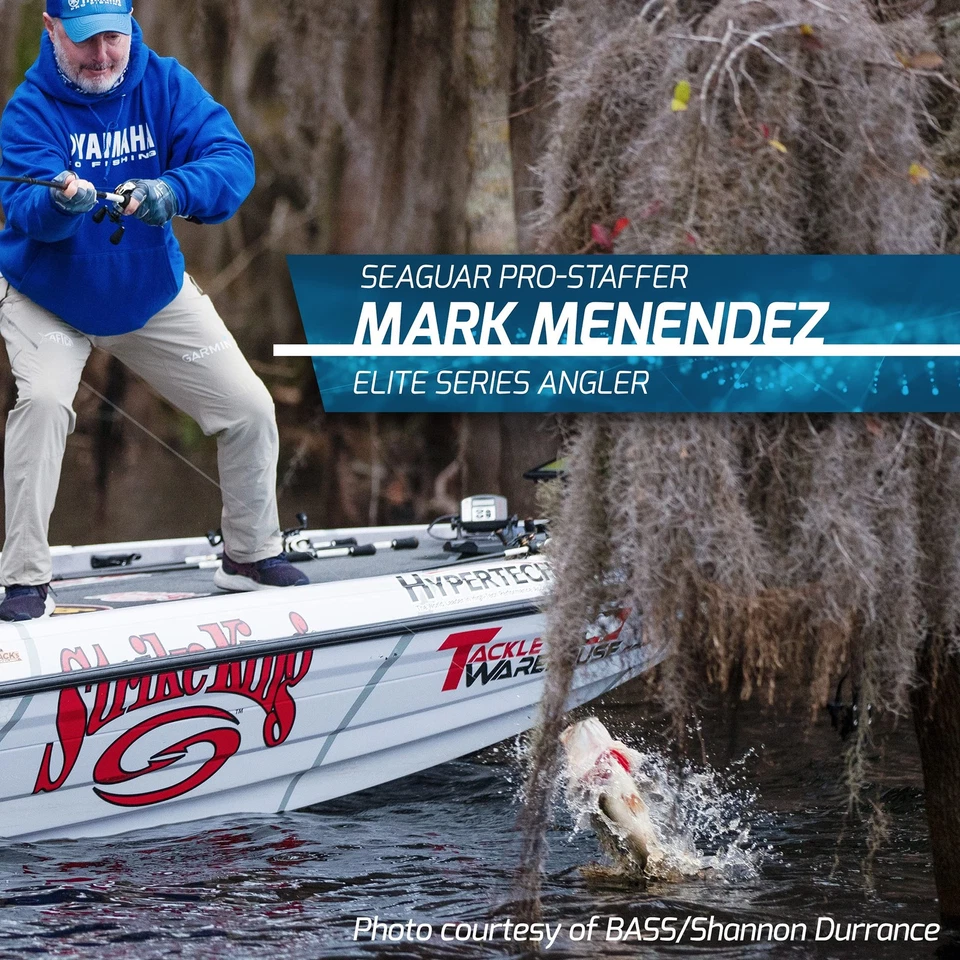 Línea de pesca Seaguar AbrazX 100 % fluorocarbono 20 lb, 200 yardas resistencia a la rotura/le... Foto 3 de 4