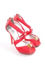 E-SHINE Décolleté spuntata Donna Décolleté Taglia IT 38 rosso elegante