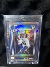 2024 Panini Donruss Optic - Rated Rookie Javon Baker #245 Fire Prizm (RC)