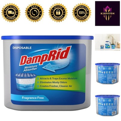 Unscented Disposable Moisture Absorber - 10.5 Oz, Safe for Home & Pets
