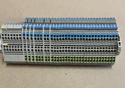 38 x Weidmüller ZDL2,5 S/N/L/PE Reihenklemme ZDL2,5S/L/L