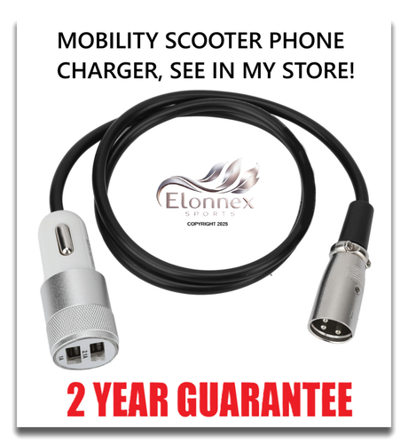 4 Pin XLR Heavy Duty Mobility Scooter High Powered FAST Charger 36v 5ah LITHIUM - Picture 5 of 6