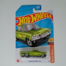 Hot Wheels CUSTOM '72 CHEVY' LUV Green HW HOT TRUCKS 6/10