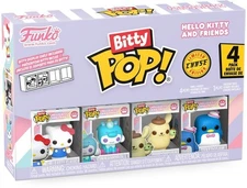 Funko Bitty POP!: Sanrio - Hello Kitty 4-Pack [New Toy] Vinyl Figure, 4 Pack,